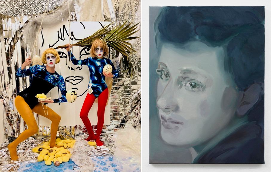 Left Paul Kindersley - Oh! Right Kaye Donachie - Our tears for smiles