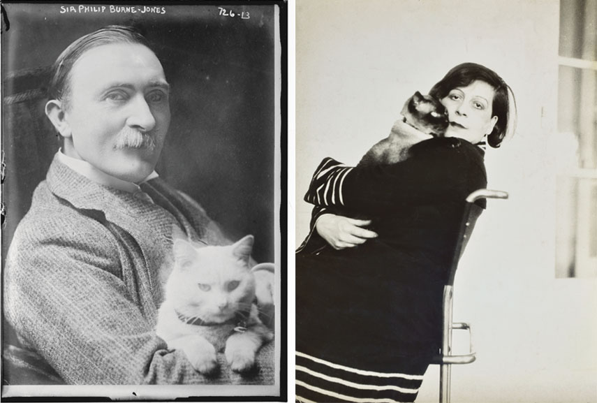 Left Philip Burne Jones Right Florence Henri