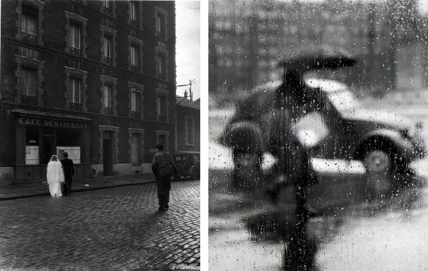 Robert Doisneau - La Stricte Intimite, Montrouge, 1945, Sabine Weiss - La 2CV, Paris, 1957