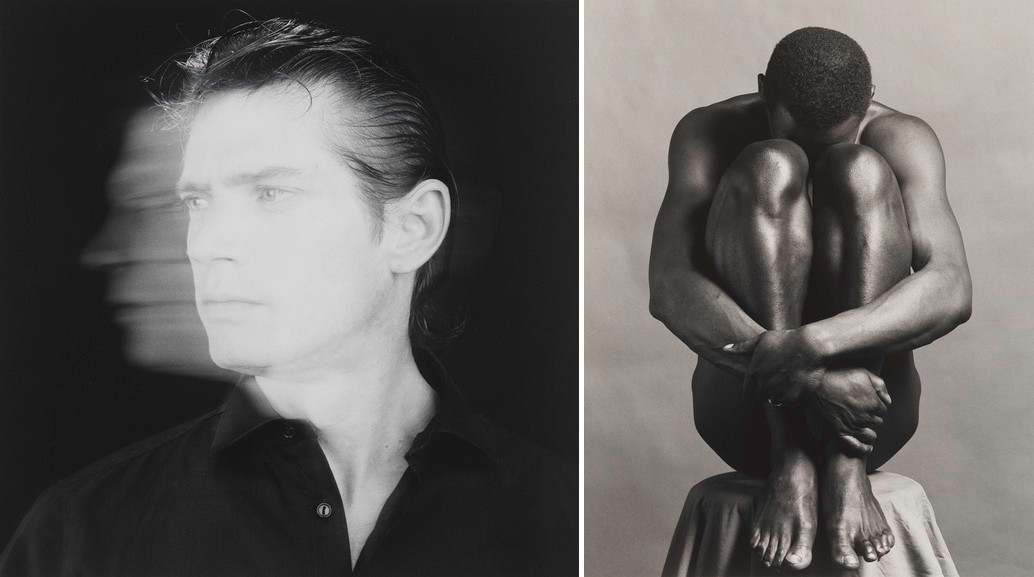 Left Robert Mapplethorpe - Self Portrait Right Robert Mapplethorpe - Ajitto