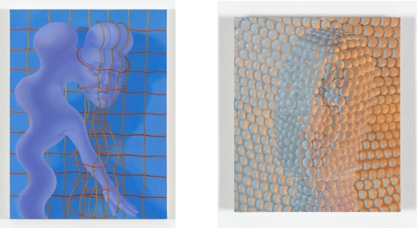 Left: 81.3 x 61 cm. (32 x 24 in.) / Right: 17.5 × 15 in. (44.45 × 38.10 cm.)
