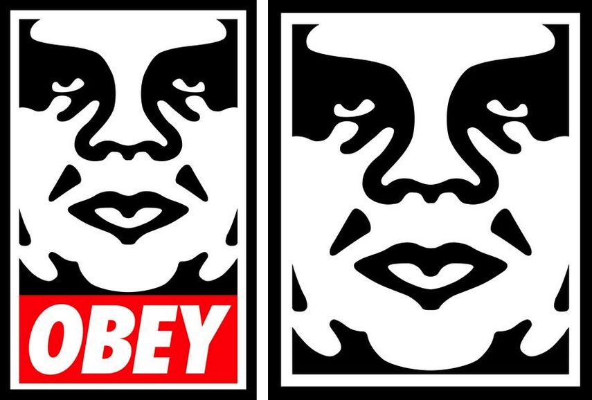 Obey Face 3 Series 2. 1996, Obey Icon, 1996