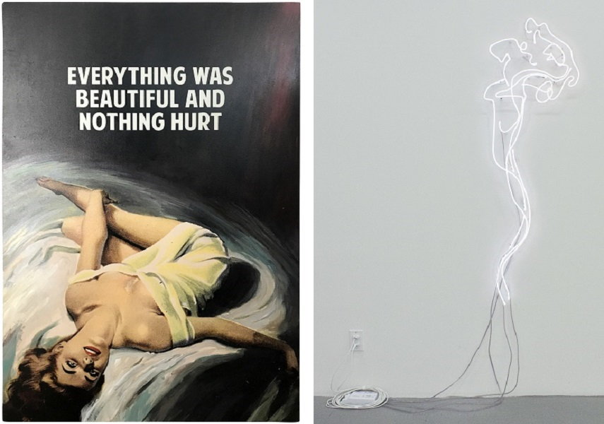 Left The Conor Brothers - Everything was Beautiful and Nothing Hurt Right Fiete Stolte - Smoke 2, 2016