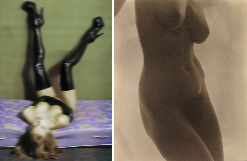 Thomas Ruff - Nudes ru 05 (Nud 053), 2000 / Alfred Stieglitz, Georgia O’Keeffe – Torso, 1918