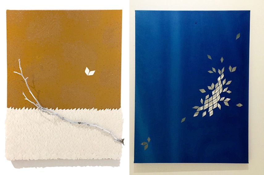 Left : Timothy Hyunsoo Lee - Forever Lost, Always Dreaming, 2015 / Right : Timothy Hyunsoo Lee - Soom, 2015