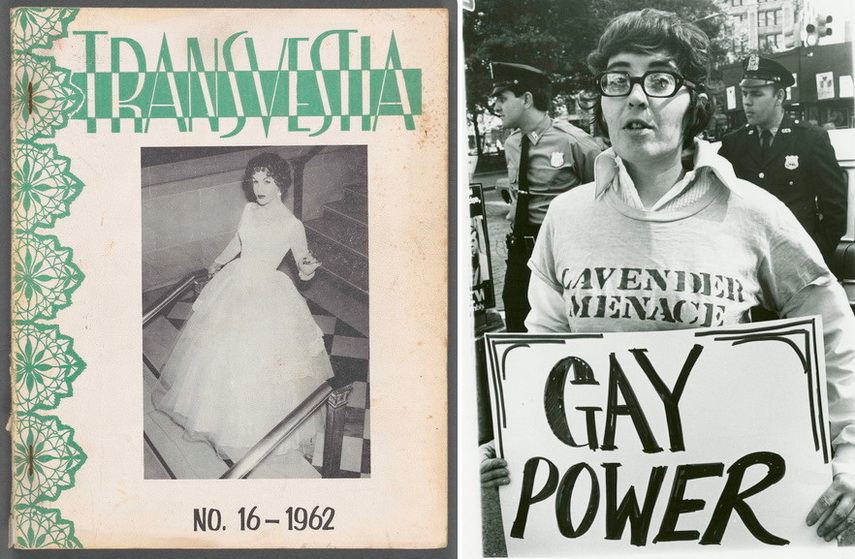 Left Transvestia Right Diana Davies Ida