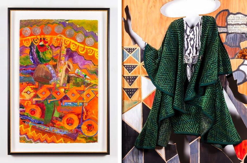 Wadsworth Jarrell - John Coltrane, 1992, Jae Jarrell - Frock You, 1994