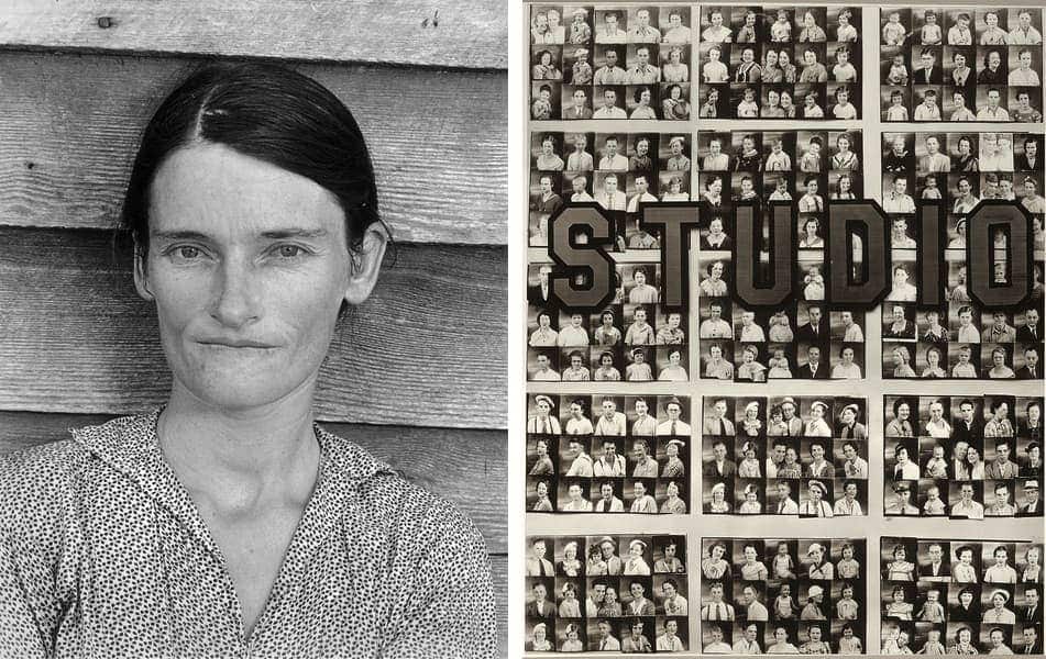 Allie Mae Burroughs, Penny Picture Display, Savannah, 1936.
