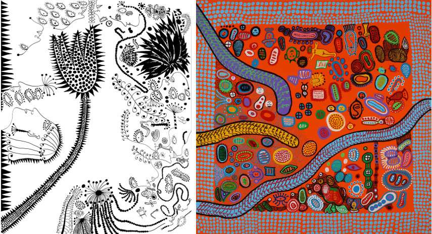 Flowering New York, Prayers For Peace work from japanese artist yayoi kusama based in tokyo
