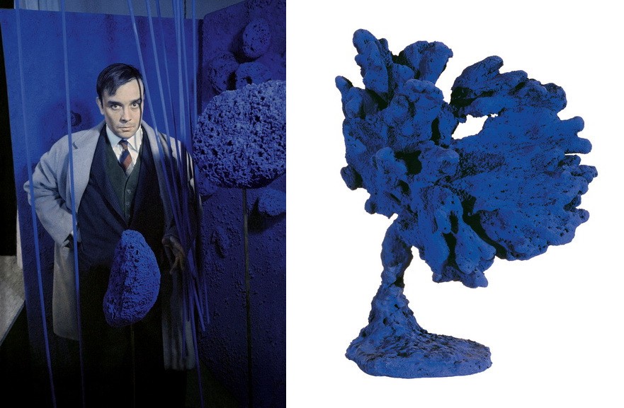 Yves Klein, Untitled sculpture (Work created by Yves Klein in 1957, 1958 ,  Posthumous edition from 2001)