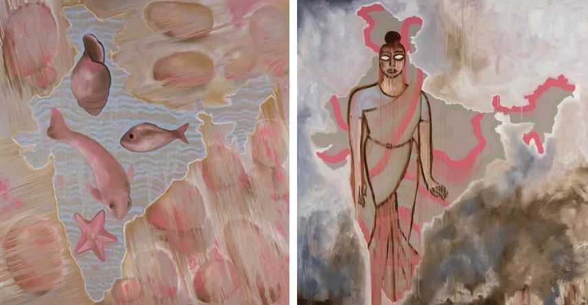 Francesco Clemente - India, 2019