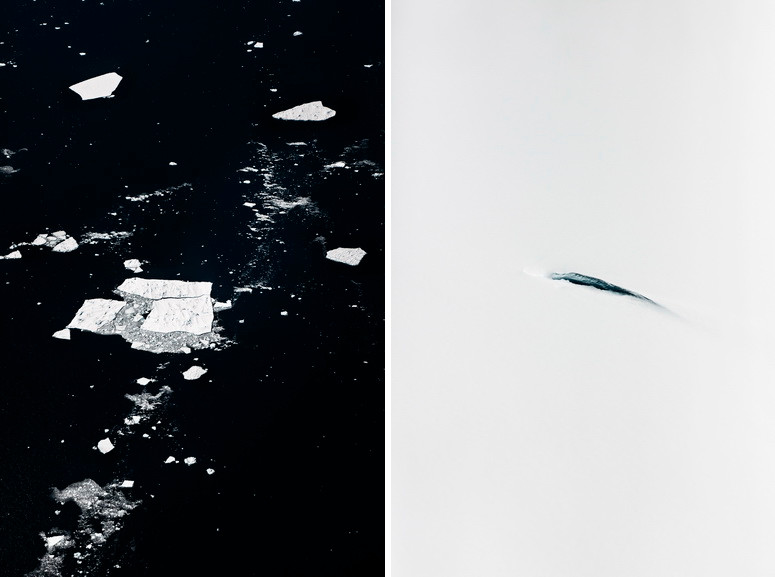 Left and Right Paolo Pellegrin - NASA IceBridge