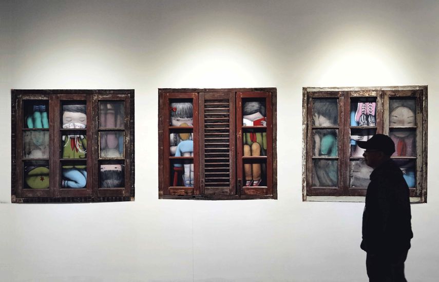 Like a Child's Play at MoCA Shanghai, Installation View