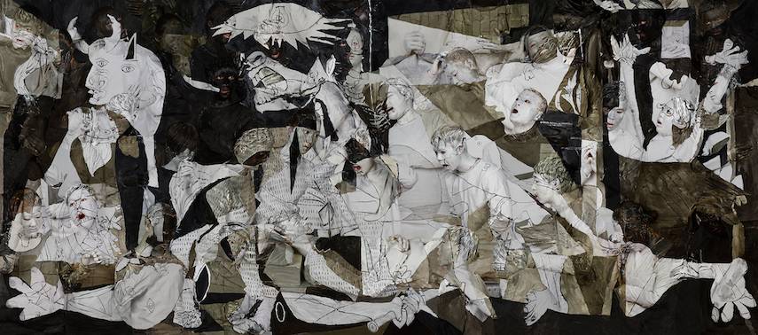 Liu Bolin - Guernica, 2016