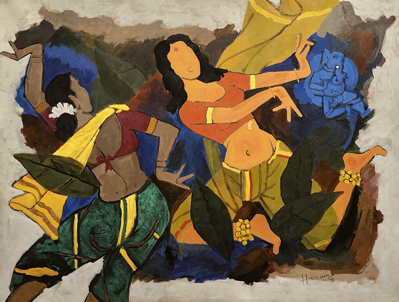 M.F. Husain - Mera Piya Ghar Aaya Ho Ramji