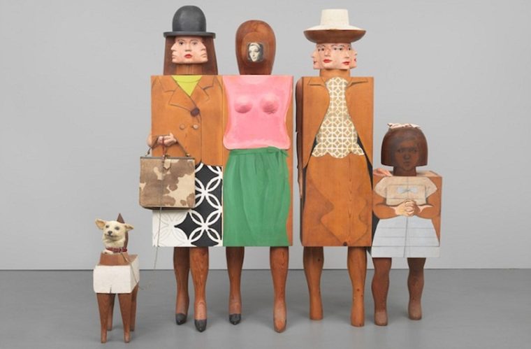 Marisol Escobar Women And Dog