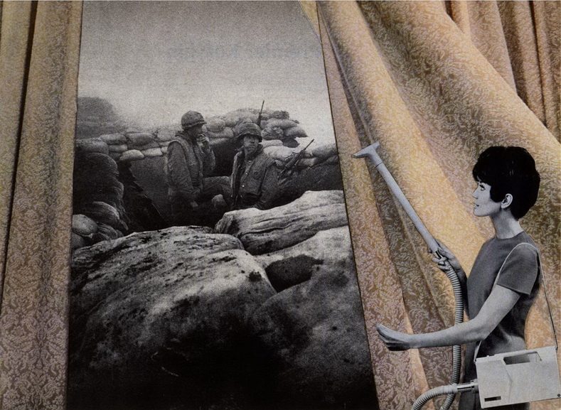 Martha Rosler - Cleaning the Drapes