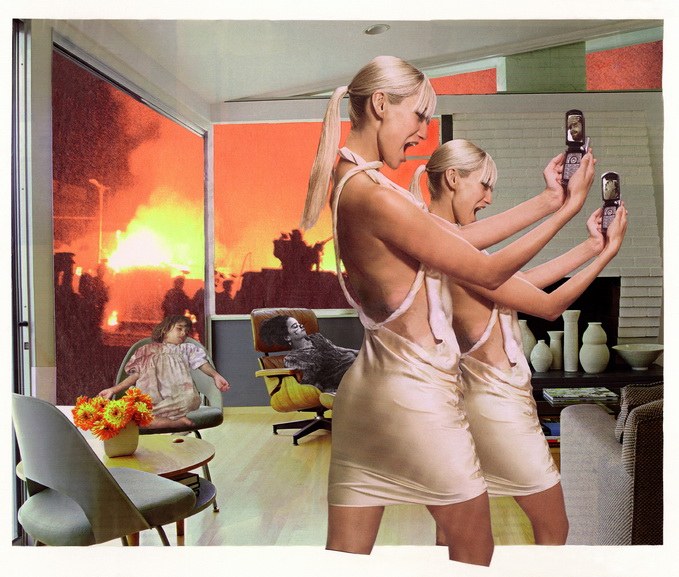 Martha Rosler - House Beautiful, Bringing the War Home, Photo Op, 2004
