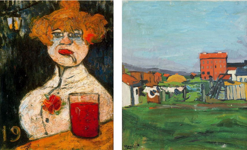 Maurice de Vlaminck felt related to all of his role models and enjoyed his privacy shown in his collection