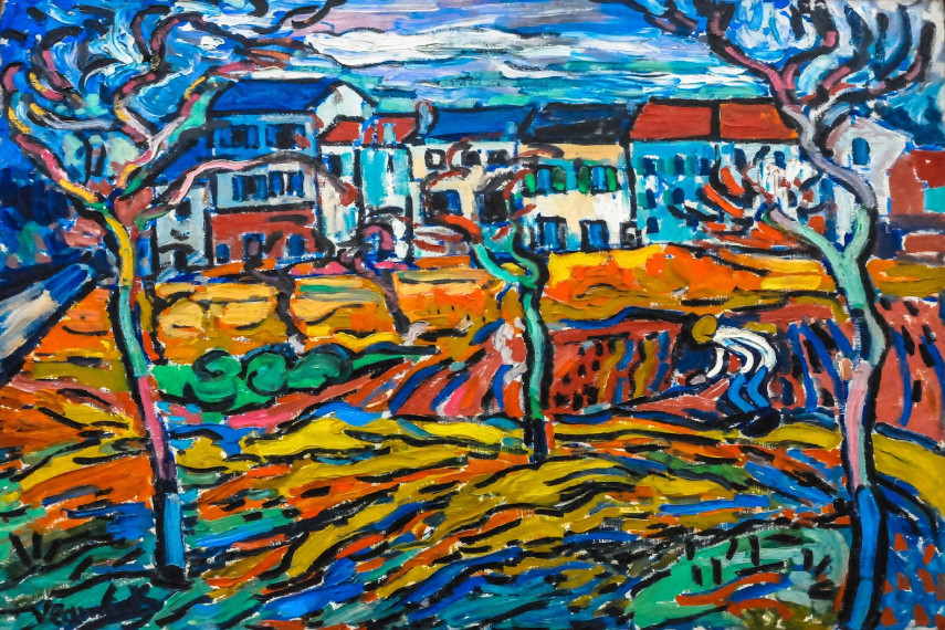 Maurice de Vlaminck - A man who wanted to do art on his own terms, painted a bridge
