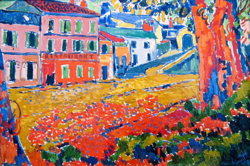 Maurice de Vlaminck and his bridge - information from his birth in 1876