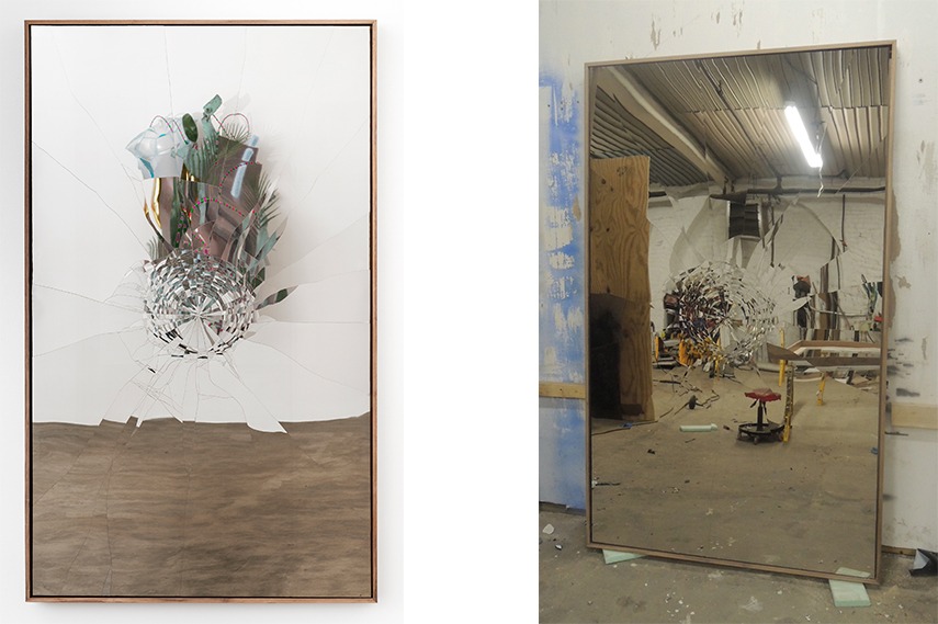 Michael Brown installations from the exhibition In the meantime