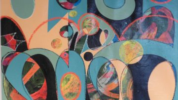 Mina - Untitled, 2018, Acrylic on canvas