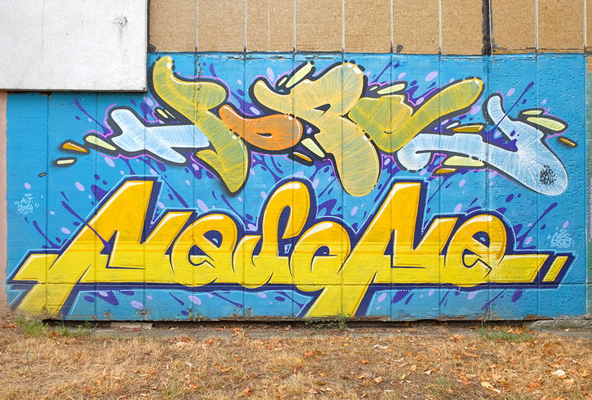 NES ONE mural Belgrade