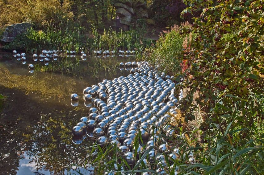 Narcissus Garden' by Yayoi Kusama, Chatsworth, Derbyshire, 2009