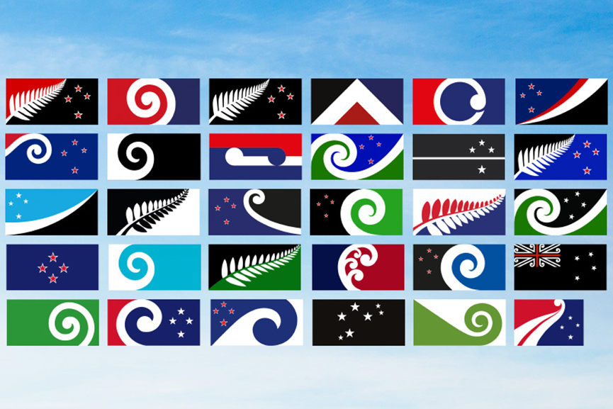 New Designs for New Zealand Flag Official List of 40 Alternatives