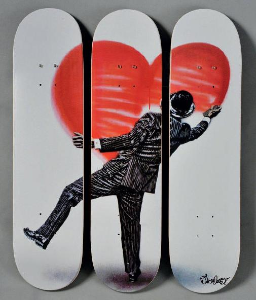 Nick Walker - Love Vandal, 2012 - skatedeck
