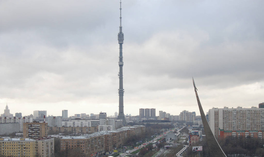 Nikolai Nikitin - The Ostankino Tower - Image via communist city