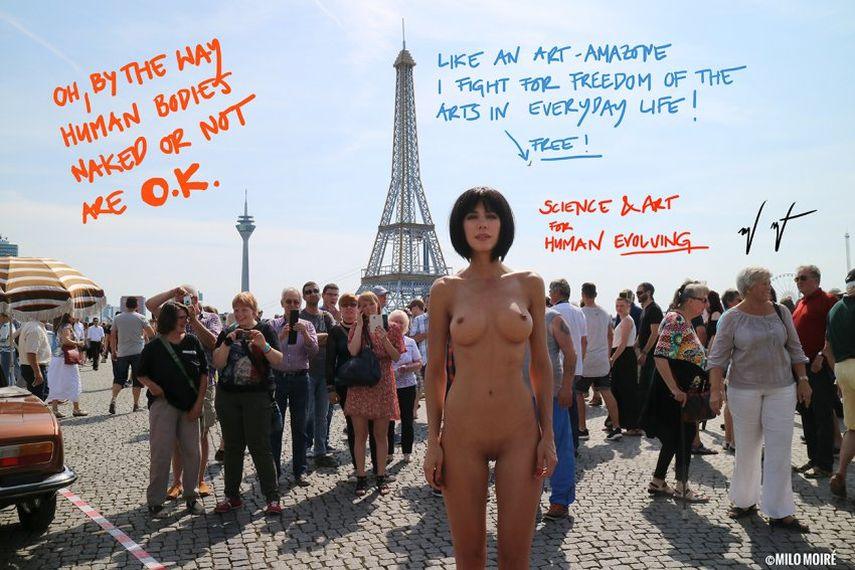 855px x 570px - All Milo Moire Nude Performance Art Pieces in one Place | Widewalls