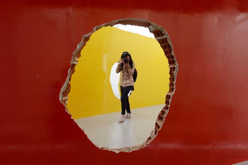 Occupations Discoveries by Antonio Manuel at the Brazil pavilion (courtesy of theguardian.com)