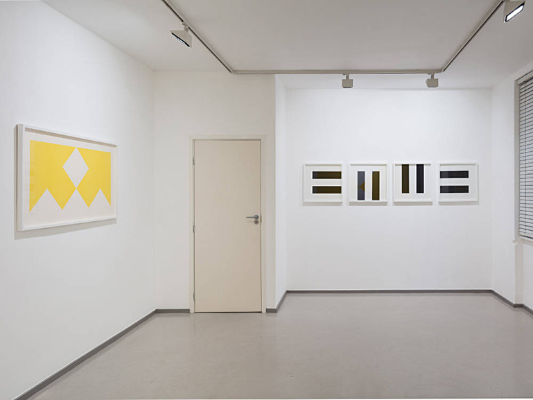 Olivier Mosset Graphic Works Laure Genillard Gallery, London