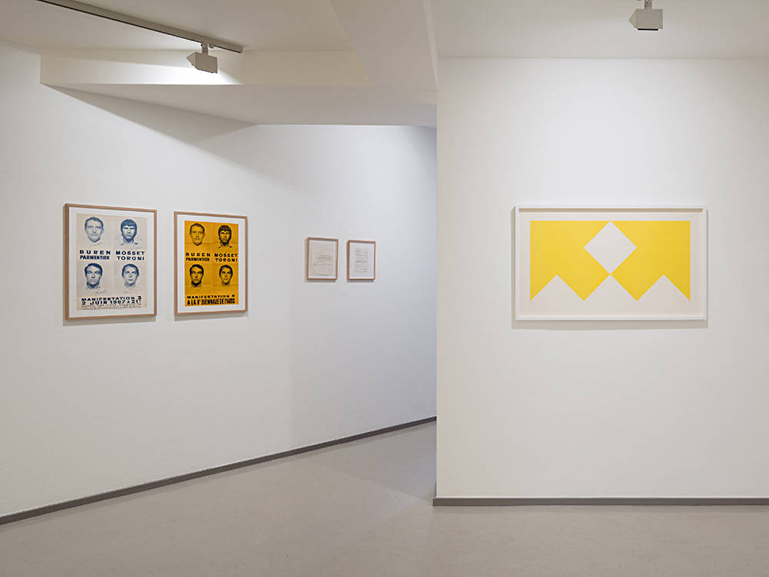 Olivier Mosset Graphic Works Laure Genillard Gallery, London