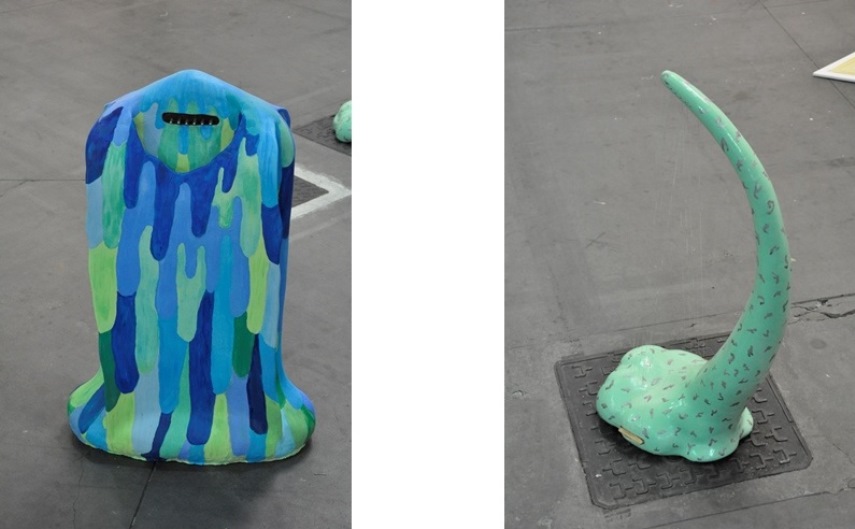 Operativa Stand with works by Matteo Nasini. Artissima 2015