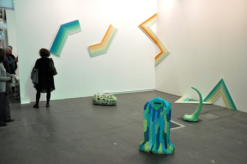 Operativa Stand with works by Matteo Nasini. Artissima 2015