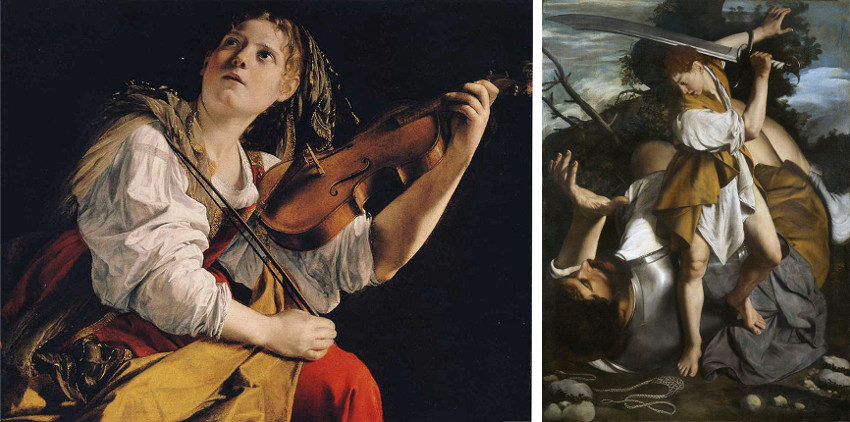 Orazio Gentileschi national paintings collection at getty gallery and museum is open to italian public