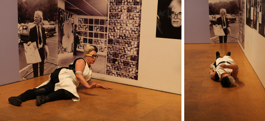 Orlan - Images from MeasuRages, 2012, performance at Andy Warhol Museum, Pittsburgh,