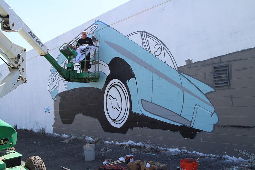 Street art festival