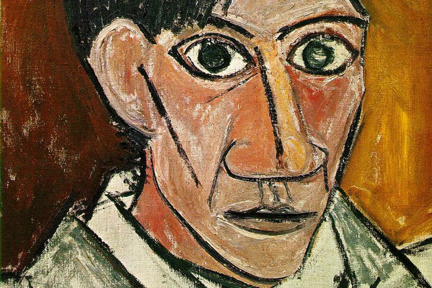 The Most Famous Painters Of The 20th Century Widewalls   Pablo Picasso Self Portrait 1907 