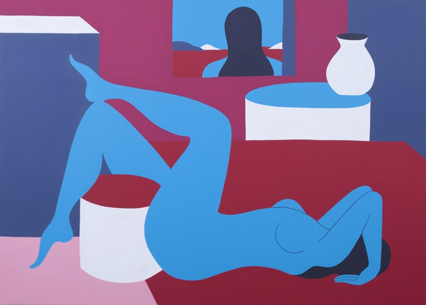 Parra - Love gained, 2016 - open time in dutch is like the 2012 case in gallery based with a mural 