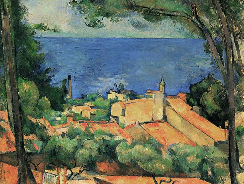 Paul Cézanne - L'Estaque, 1883