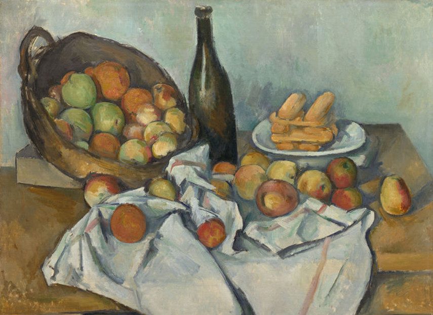 Paul Cézanne - The Basket Of Apples, 1890