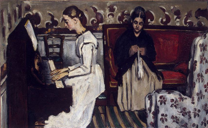Paul Cézanne - The Overture , 1868
