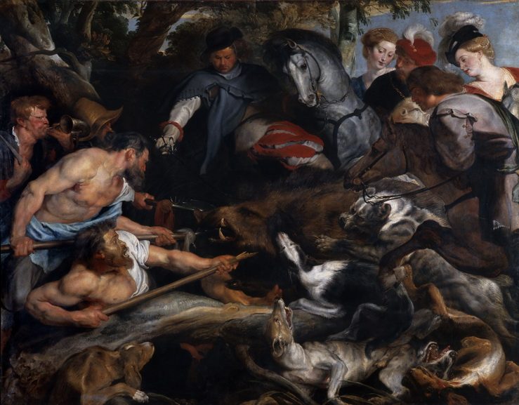 Peter Paul Rubens - Boar Hunt