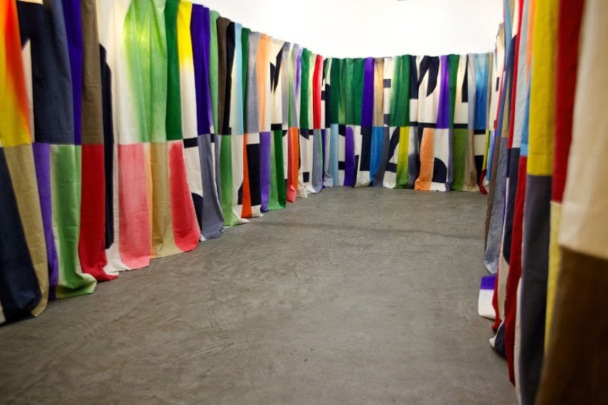 Pia Camil - Espectacular Telon, Installation view, Sultana gallery 2013