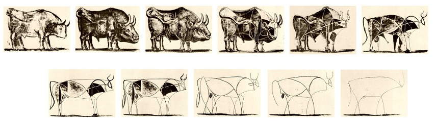 Picasso Bull Drawings