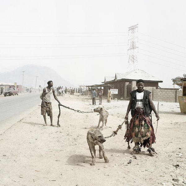 Pieter Hugo - Mallam Galadima Ahmadu with Jamis and Mallam Mantari Lamal with Mainasara, Nigeria, 2005